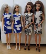 Barbiekleding/Barbiekleertjes: mooie jurkjes tweeling Barbie, Verzenden, Nieuw, Barbie