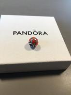 Pandora vintage zilver 790436er charm Love Red Hearts, Sieraden, Tassen en Uiterlijk, Bedels, Ophalen of Verzenden, Gebruikt, Zilver