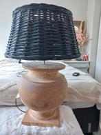 lamp hout, Huis en Inrichting, Lampen | Tafellampen, Ophalen, Hout, 50 tot 75 cm
