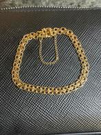 18 karaat schakel armband, Sieraden, Tassen en Uiterlijk, Armbanden, Ophalen of Verzenden, Zo goed als nieuw, Goud