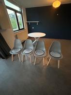 4 stoelen incl. Kussentjes, Gebruikt, Vier, Ophalen, Hout