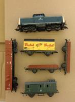 Te koop  40€  fleischmann  lok met 5 wagons ho, Verzenden, Fleischmann, Zo goed als nieuw, Analoog