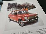 Brochure Simca 1100 1971, Ophalen of Verzenden, Zo goed als nieuw, Overige merken