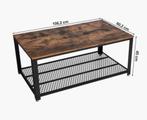 vasagle tv meubel en salontafel NIEUW, Huis en Inrichting, Tafels | Salontafels, Ophalen, Nieuw, Rechthoekig, Minder dan 50 cm