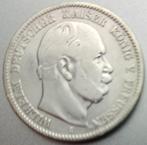 Preussen, 2 Mark 1876 C - zilver, Postzegels en Munten, Ophalen of Verzenden, Duitsland, Losse munt, Zilver