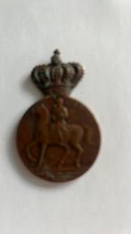 Herdenkings penning 1838 / 1938  Carol 2, Ophalen, Brons