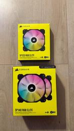 Corsair iCUE SP140 RGB Elite Performance Zwart Fans, Ophalen of Verzenden, Zo goed als nieuw, Luchtkoeling