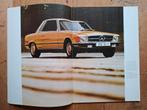 Mercedes-Benz 350 SLC brochure - 1972, Ophalen of Verzenden, Zo goed als nieuw, Mercedes