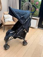 Jeansblauwe Maclaren buggy, Kinderen en Baby's, Buggy's, Ophalen, Gebruikt, Maclaren, Regenhoes