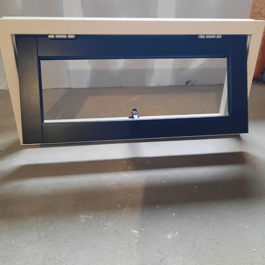 Kozijn bovenlicht, Doe-het-zelf en Verbouw, Kozijnen en Schuifpuien, Raamkozijn, Nieuw, Minder dan 75 cm, Inclusief glas