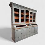 Grutterskast bleu Grey teak xxl apothekerskast bastiaankast, 200 cm of meer, Ophalen of Verzenden, Zo goed als nieuw, 5051CM