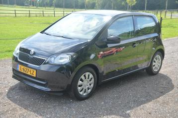 Skoda Citigo 1.0 Grt. Ambition Zwart 5 deurs Airco Navi beschikbaar voor biedingen