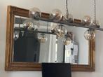 Hanglamp met 9 Bollen, Huis en Inrichting, Lampen | Hanglampen, Ophalen, 75 cm of meer, Industrieel, Glas