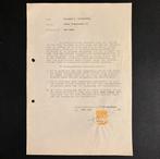 Vergunning NS betreding terreinen (‘s-Gravenhage - 1963), Ophalen of Verzenden, Gebruikt, Trein