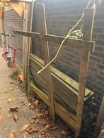 Gratis Hout, schuttingdelen en eikenhout, Doe-het-zelf en Verbouw, Hout en Planken, Gebruikt, 25 tot 50 mm, Eiken, Plank