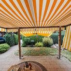 Overkapping aan stacaravan, Tuin en Terras, Overkappingen, Ophalen, Gebruikt, Overige typen