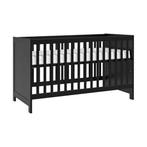 Baby /  Peuter bed (zwart), Ophalen, Gebruikt, Minder dan 140 cm, Minder dan 70 cm