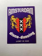 Sticker Disco Dancing Amsterdam Lloret De Mar, Zo goed als nieuw, Verzenden