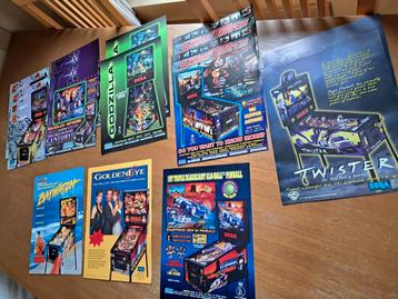 Sega flyers 13 stuks beschikbaar voor biedingen