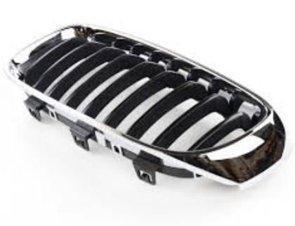 Grille sport rechts zwart met chrome BMW 5 serie E12 5113729, Auto-onderdelen, Overige Auto-onderdelen, BMW, Nieuw, Ophalen of Verzenden