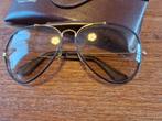 Vintage Ray-Ban Leathers jaren '80, Sieraden, Tassen en Uiterlijk, Gebruikt, Zonnebril, Bruin, Ophalen of Verzenden