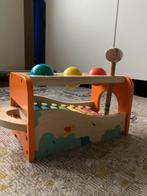 Houten Hamerbank met Xylofoon, Kinderen en Baby's, Speelgoed | Babyspeelgoed, Ophalen of Verzenden, Gebruikt, Overige typen, Met geluid
