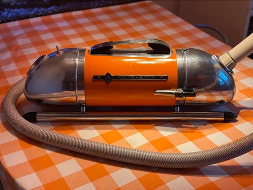Holland-Electro retro vintage oranje stofzuiger, Witgoed en Apparatuur, Stofzuigers, Refurbished, Stofzuiger, 1200 tot 1600 watt