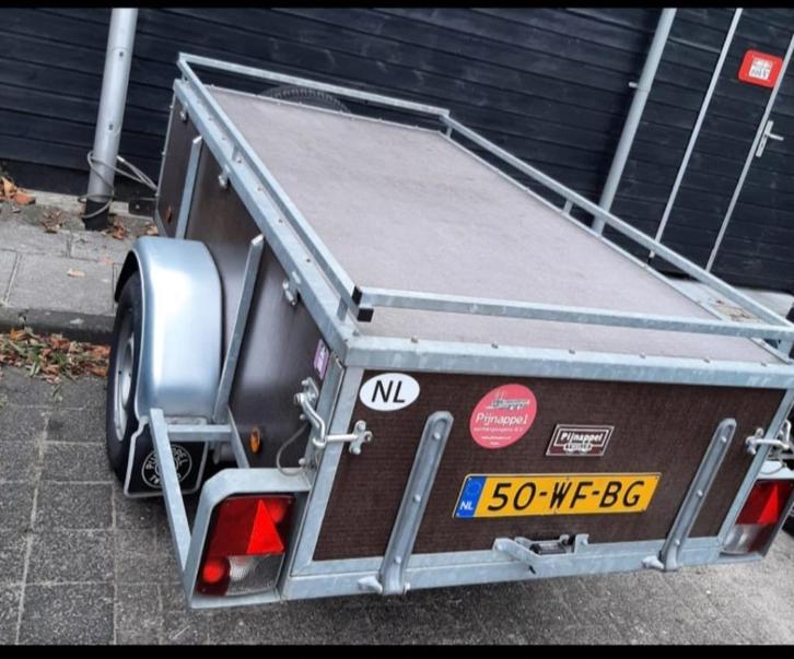 Pijnappel Aanhanger 1100Kg as (eigen kenteken), Auto-onderdelen, Overige Auto-onderdelen, Gebruikt, Ophalen