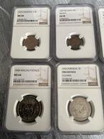 NGC Zilveren Munten Set - Diverse Landen, Vóór koninkrijk, Zilver, Losse munt, Overige waardes