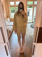 Chic Sandro Co-Ord Set – Cropped Jacket & High-Waisted Short, Maat 38/40 (M), Beige, Sandro, Nieuw