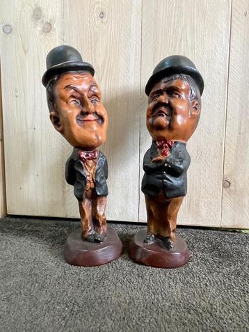 Karikaturale set “Laurel & Hardy” beschikbaar voor biedingen