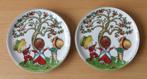 2 Mini Wandbordjes - Joan Walsh Anglund - Walter, Ophalen of Verzenden, Huis en Inrichting
