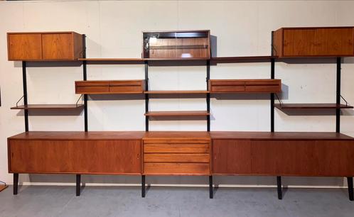 Poul Cadovius by Royal System vintage modulair wandsysteem, Huis en Inrichting, Kasten | Stellingkasten, Gebruikt, Ophalen of Verzenden
