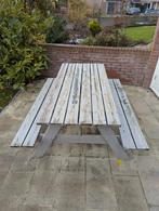 Gratis houten Picknicktafel - 180x145cm, Ophalen