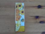 Boekenlegger - vincent van gogh - zonnebloemen, Verzamelen, Boekenleggers, Ophalen of Verzenden, Gebruikt, Overige onderwerpen