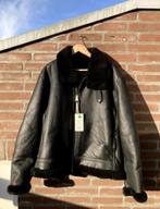 Norse Projects Tonsberg leather shearling jacket xl new, Verzenden, Zwart, Norse projects, Maat 56/58 (XL)