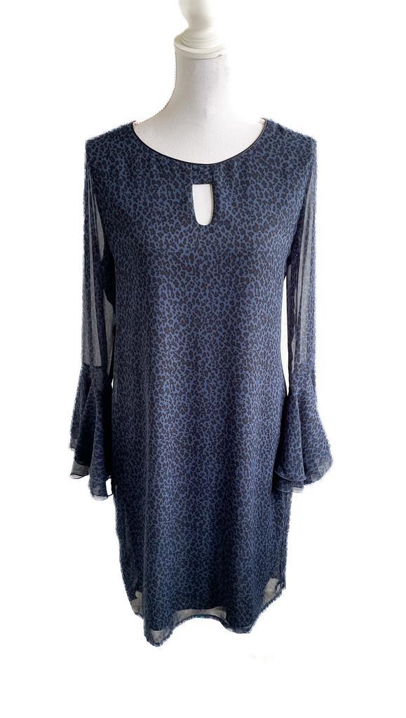 Mooie jurk van Freebird M, Kleding | Dames, Jurken, Zo goed als nieuw, Maat 36 (S), Blauw, Boven de knie, Ophalen of Verzenden