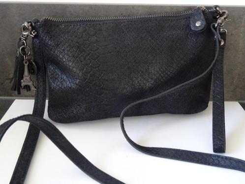 Leren clutch LouLou design schoudertas tasje leer crossbody, Sieraden, Tassen en Uiterlijk, Tassen | Damestassen, Gebruikt, Schoudertasje