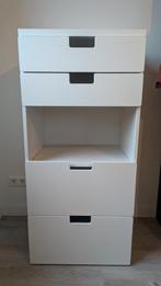 Ikea stuva kast met 4 lades en schap, Ophalen, Gebruikt, 50 tot 100 cm, Minder dan 100 cm