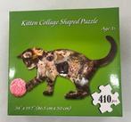 Kitten Collage Puzzel - 410 stukjes, Ophalen of Verzenden, 500 t/m 1500 stukjes, Zo goed als nieuw, Legpuzzel