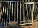 kennel deel met deur hondenhok, Dieren en Toebehoren, Hondenhokken, Ophalen, Gebruikt, 110 cm of meer, 100 cm of meer