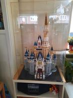 Acryl display box voor Disney Lego kasteel 71040, Ophalen, Mickey Mouse, Zo goed als nieuw, Beeldje of Figuurtje