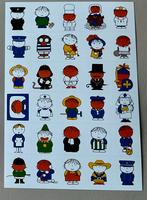 Dick Bruna Stickervel De Stulp Beloningsstickers, Hobby en Vrije tijd, Ophalen of Verzenden, Nieuw, Meerdere stickers