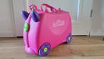 Roze Trunki kinderkoffer, Sieraden, Tassen en Uiterlijk, Koffers, Gebruikt, Hard kunststof, Minder dan 50 cm, Minder dan 35 cm