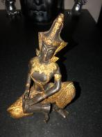 Bronzen Tempelwachter / Tempelmuzikant / Boeddha, Ophalen, Gebruikt