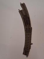 Set van 2 fleischmann bocht wissels, Gebruikt, Gelijkstroom, Fleischmann, Rails