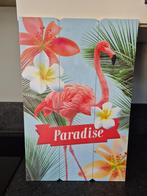 Decoratiebord Paradise - flamingo, nieuw, Ophalen, Nieuw, Versiering, Overige