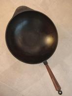 Skeppshult Gietijzeren Wokpan - Zweedse Kwaliteit, Gietijzer, Ophalen of Verzenden, Zo goed als nieuw, Keramische plaat
