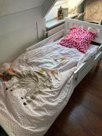 Ikea peuterbedje, Kinderen en Baby's, Kinderkamer | Bedden, Ophalen, 70 tot 85 cm, Zo goed als nieuw, Matras