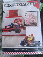 Mario Kart Dekbedovertrek - Eenpersoons - Nieuw!, Jongetje of Meisje, Dekbedovertrek, Nieuw, Ophalen of Verzenden